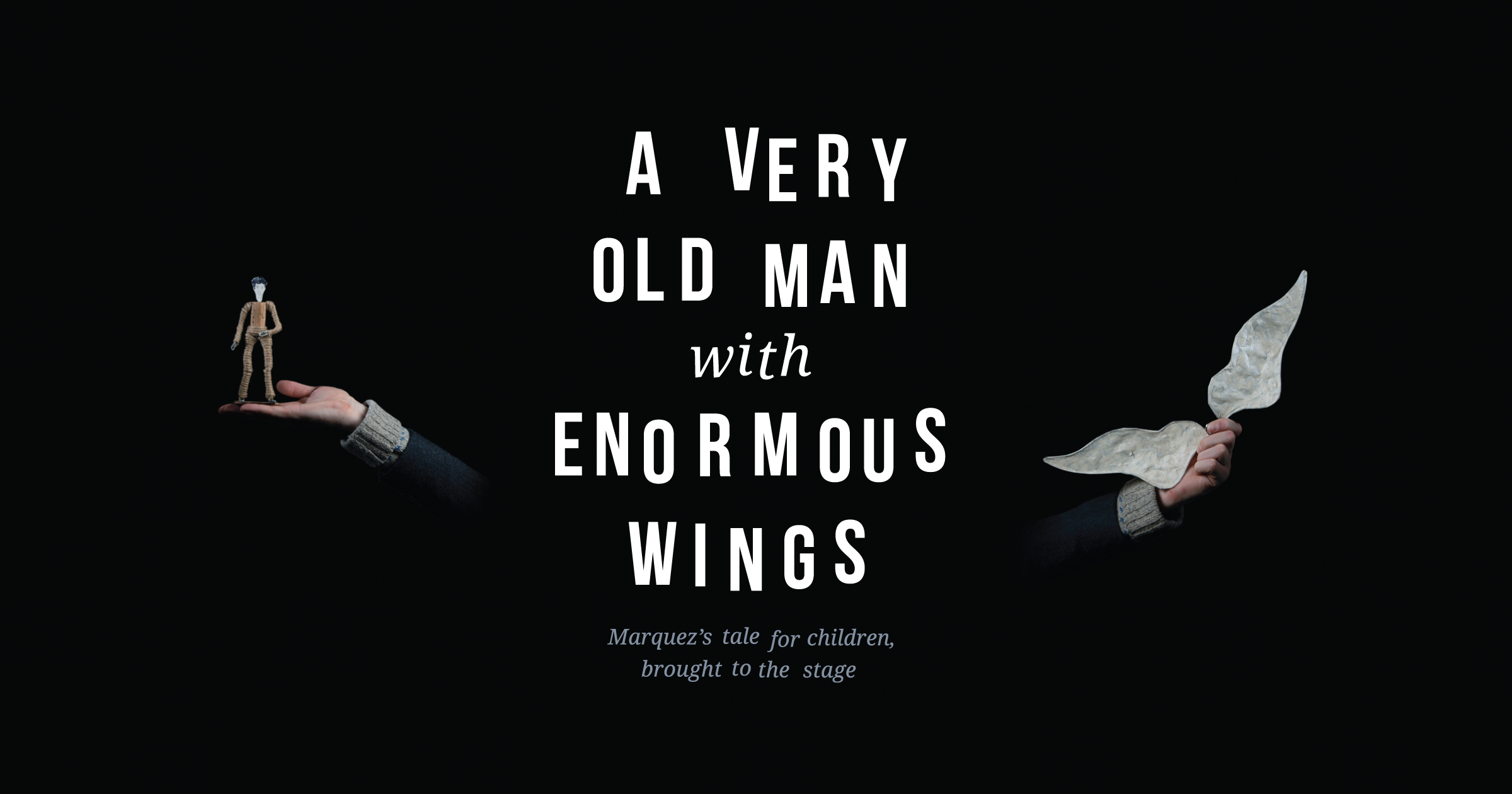 Collapsing Horse / A Very Old Man with Enormous Wings – Poster