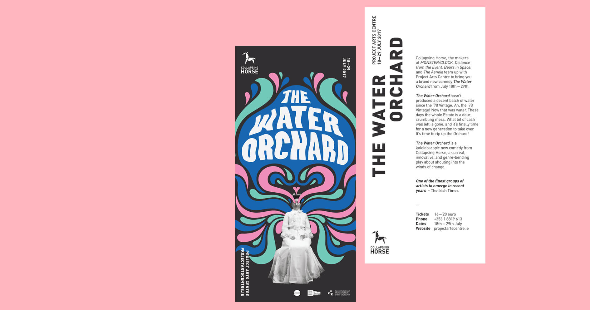 Collapsing Horse / The Water Orchard – Flyer